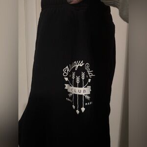 Girrlscout Always Cold Club Black Joggers